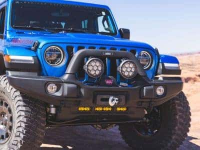 AEV American Expedition Vehicles Jeep Gladiator JT Series Front Bumper and Winch