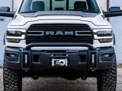 AEV American Expedition Vehicles RAM Prospector Front Bumper and Winch