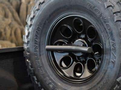 AEV American Expedition Vehicles RAM Prospector Tire Carrier Options