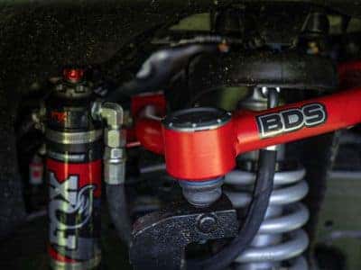 Rocky Ridge Chevy 1500 K2 Upfit Custom Suspension and Lift BDS Red