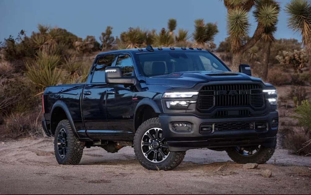 picture of a black Ram 2500
