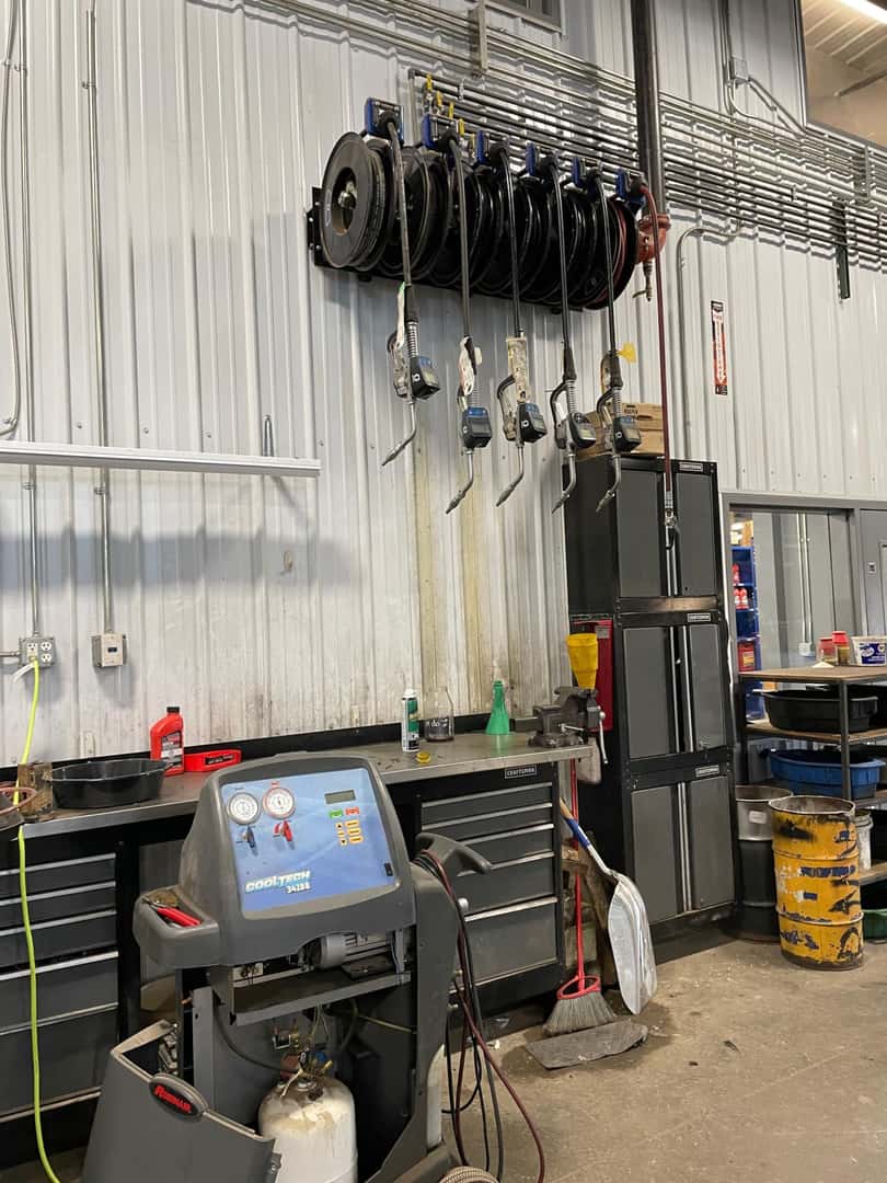 Lube Rack at Sturgis Ford