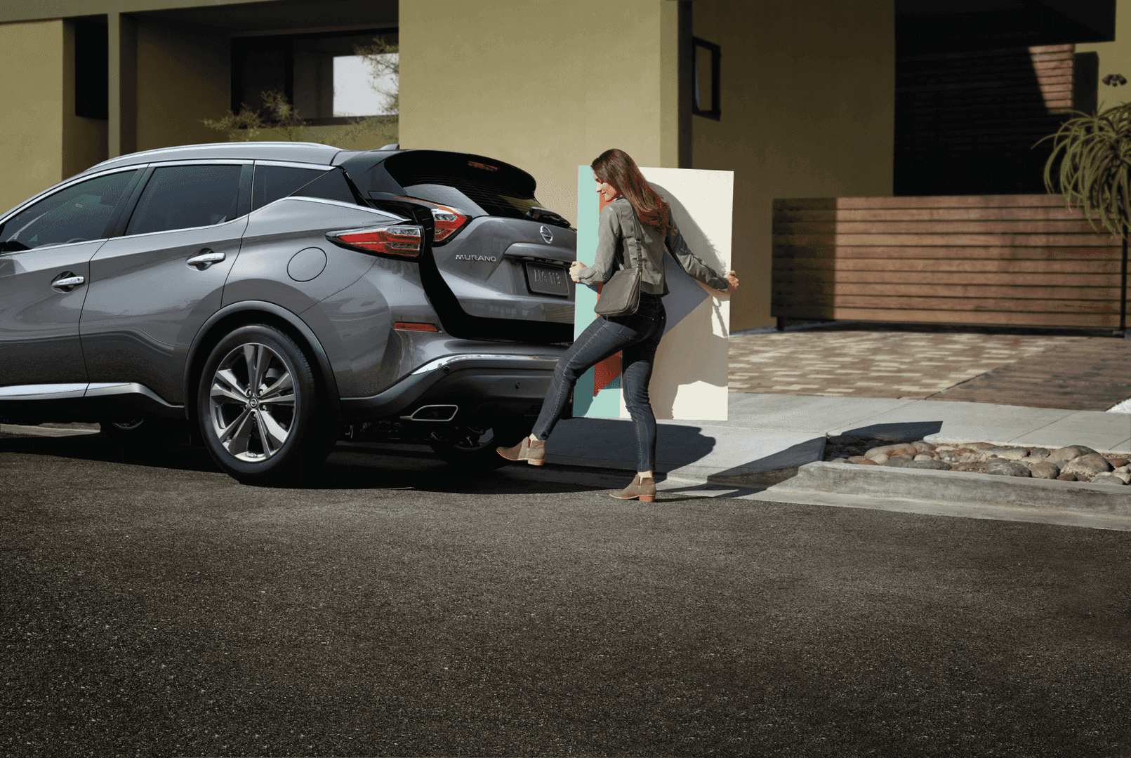 2021 Nissan Murano Gray Motion Activated Liftgate Sheridan Nissan