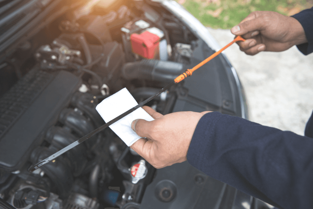 Checking Your Car's Oil