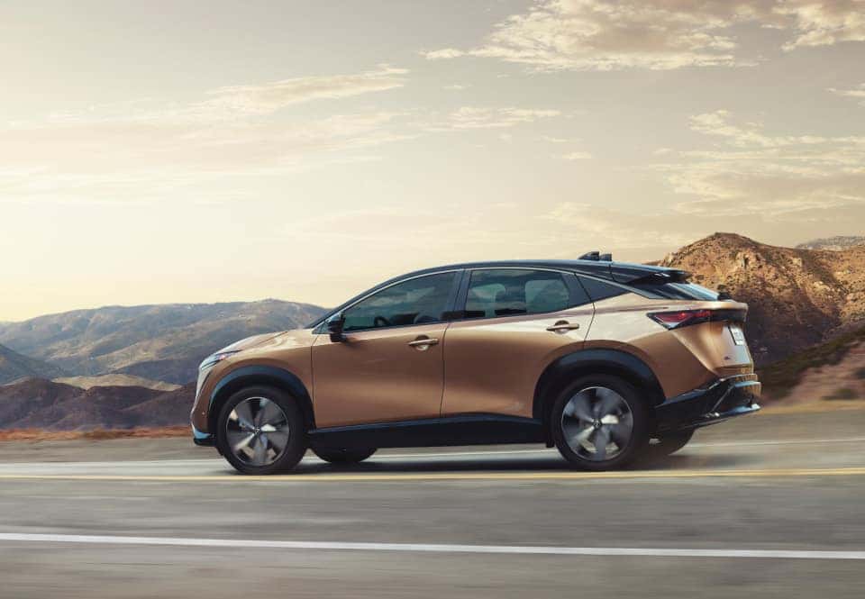 Ride in a Nissan EV