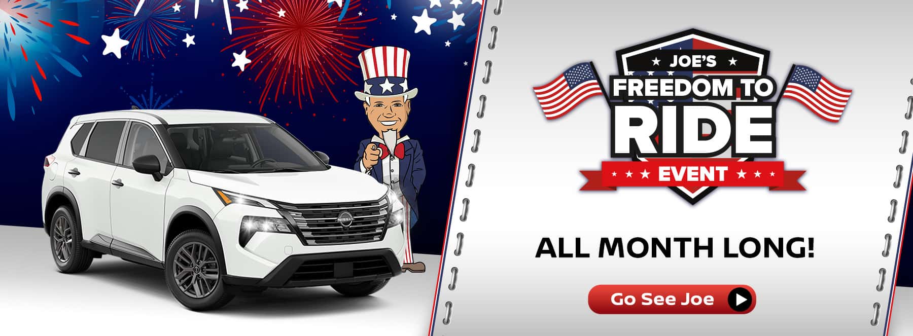 SheridanNissan_Webslide_Desktop_1800x663_JoesFreedomToRideEvent_07-25