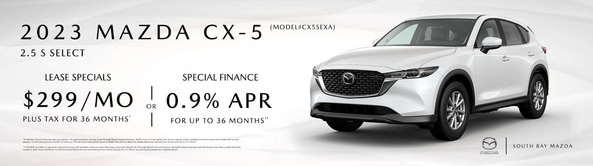 2023 MAZDA CX-5 SE AWD