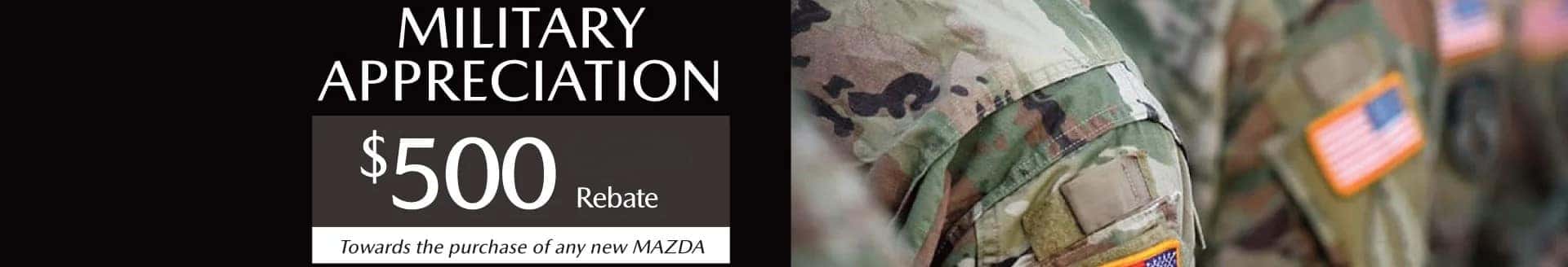 Mazda Military Rebate