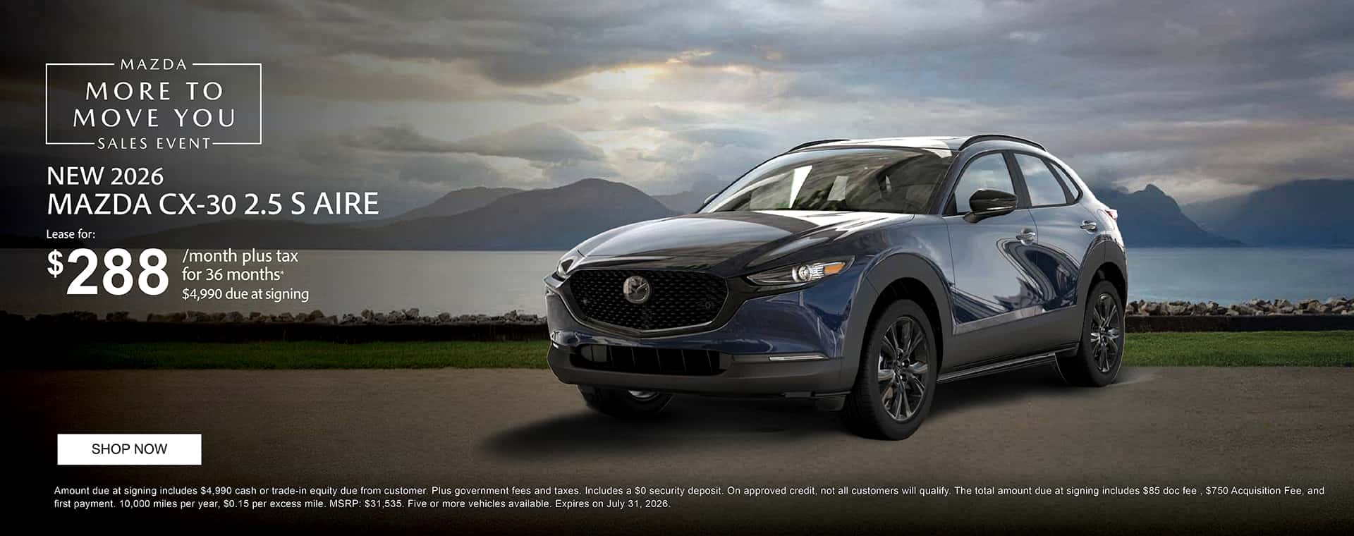 MAZDA_071626_desktop_1920x760_CX-30_Aire