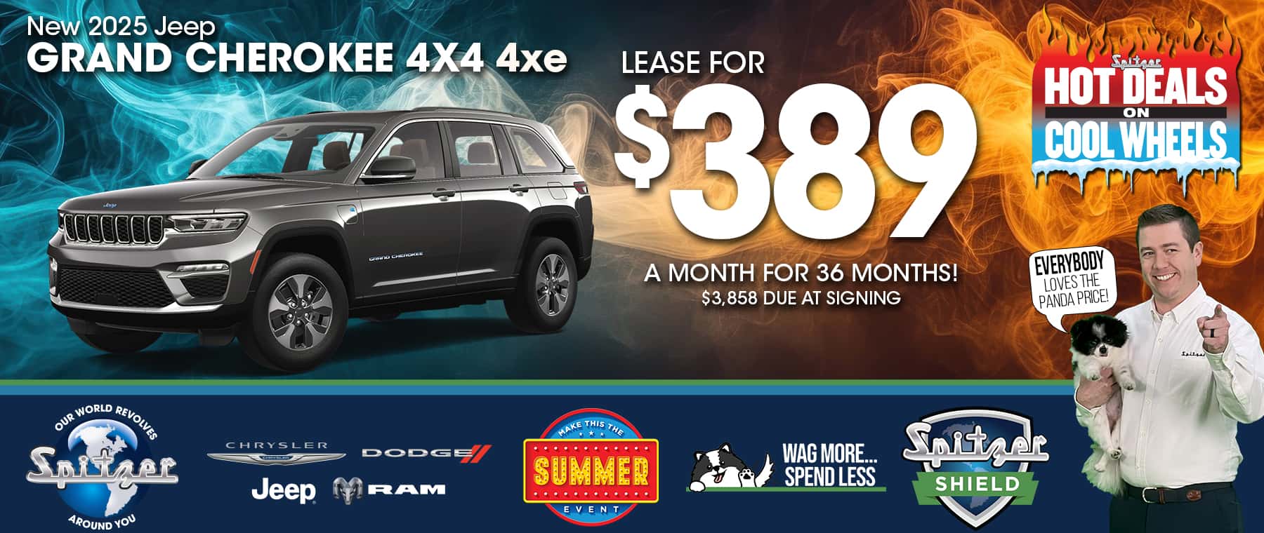 07.2025_Carrera_Lease a New 2025 Jeep Grand Cherokee 4x4 4XE for $389/mo!