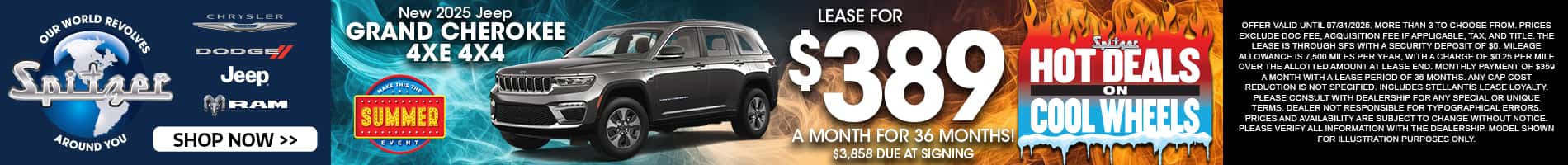 07.2025_Carrera_Lease a New 2025 Jeep Grand Cherokee 4x4 4XE for $389/mo!