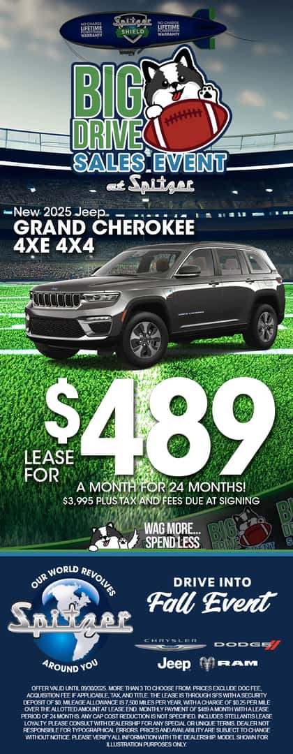 New Jeep & Ram Vehicles For Sale | Spitzer Cleveland