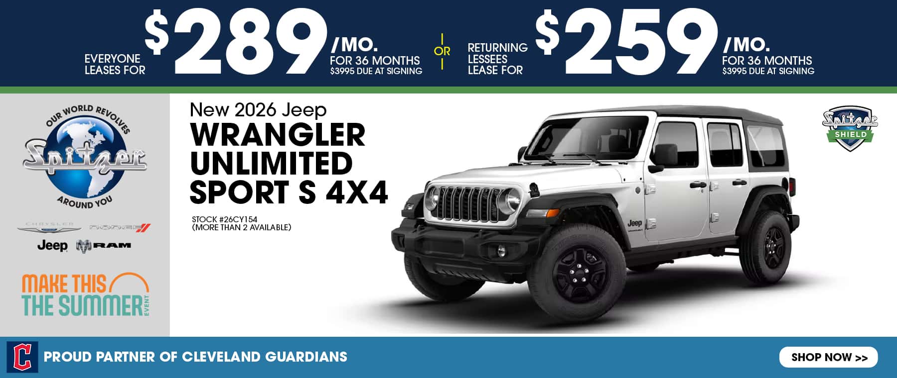 07.2026_2026 Jeep Wrangler_Lease for $289 for 36 mo OR returning lessees lease for $259 for 36 mo