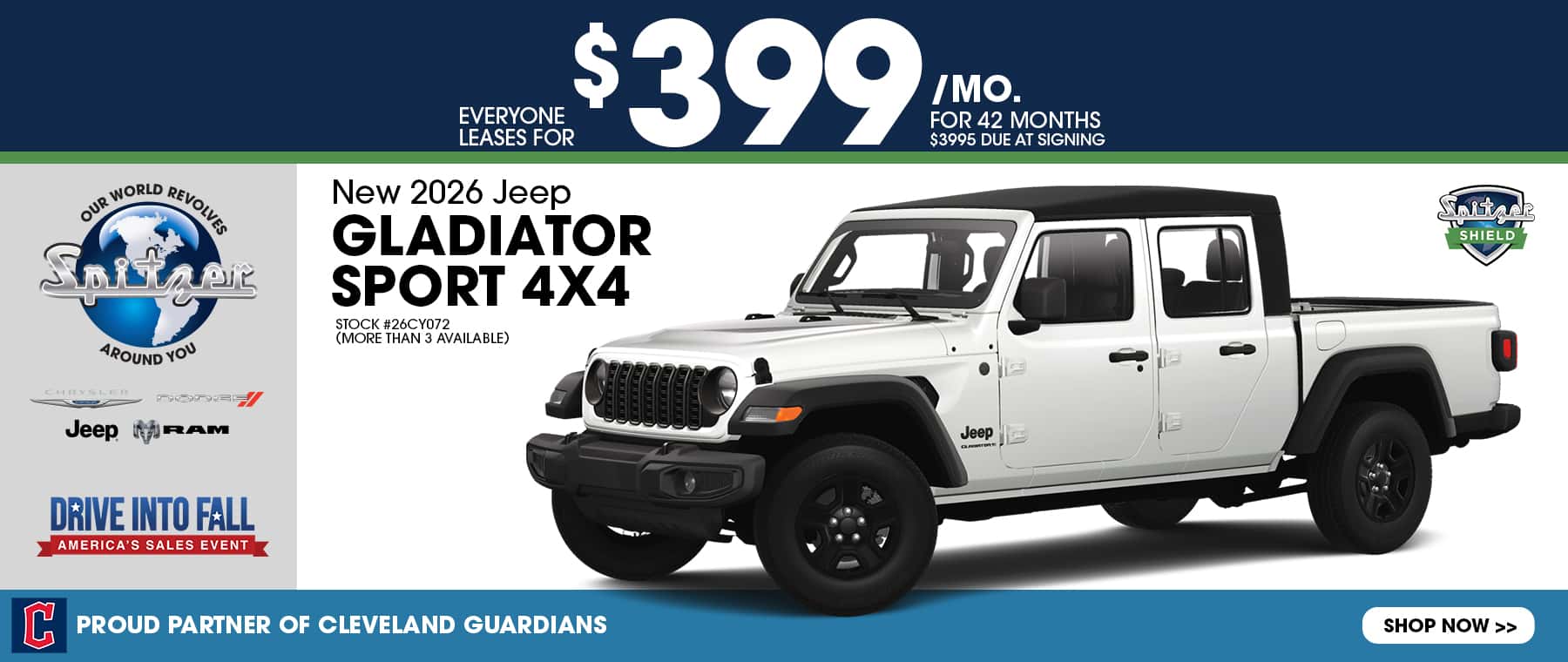 09.2026_Jeep Gladiator_Everyone leases for $399 for 42 mo