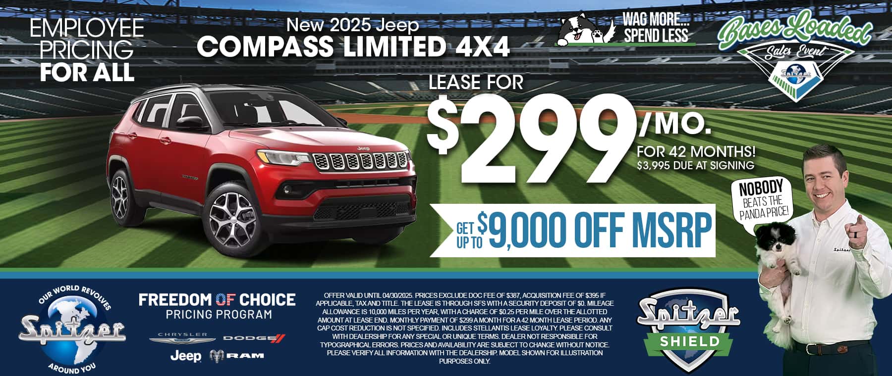 03/04.2025_Carrera_ Lease a New 2024 Jeep Compass Limited 4x4 for $299 a Month for 42 Months! Get up to $9,000 off MSRP!