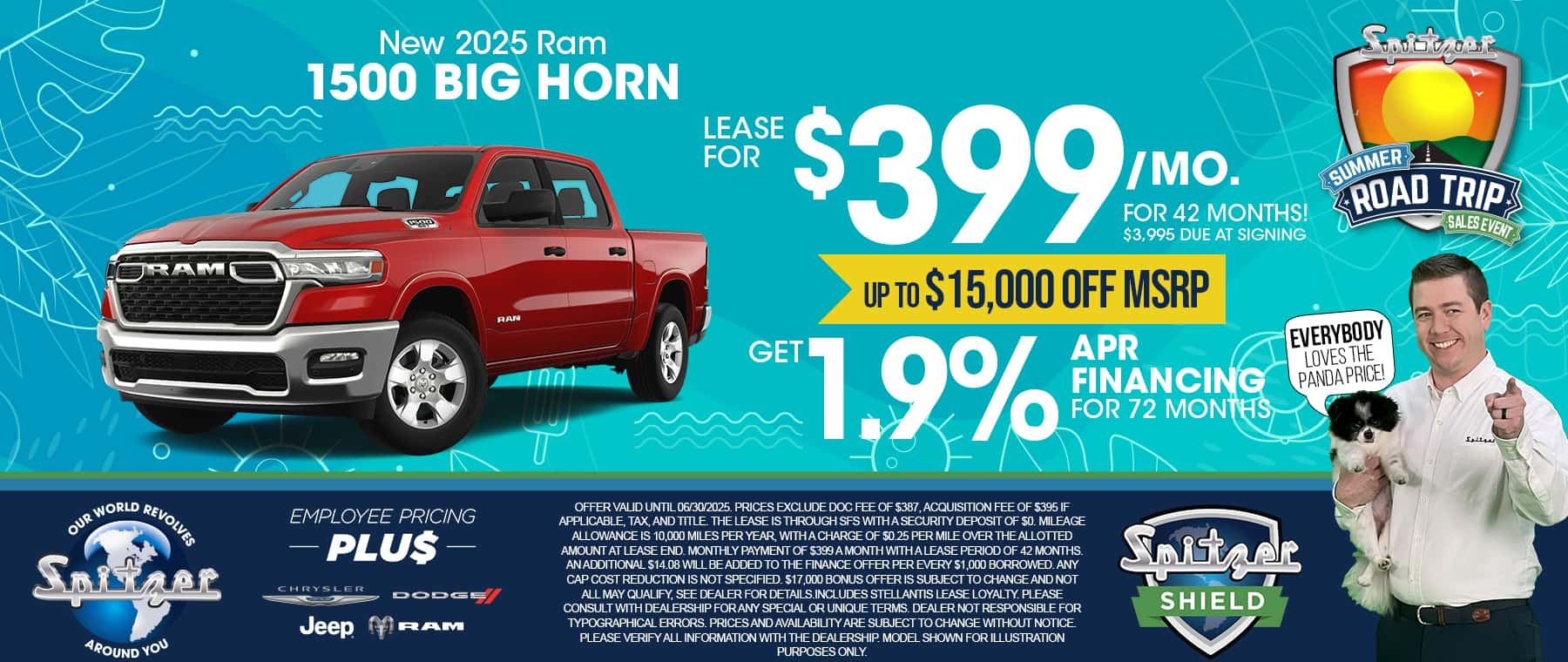06.2025_Carrera_Lease a New 2025 Ram 1500 for $399/mo!