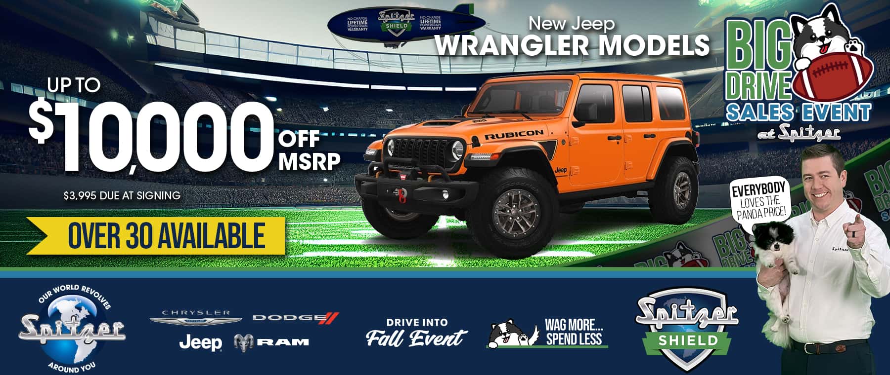 MacMahon Knitting Mills Jeep 車 car 24SS Cleveland Jeep Ram Dealer - Spitzer Jeep RAM Brook Park