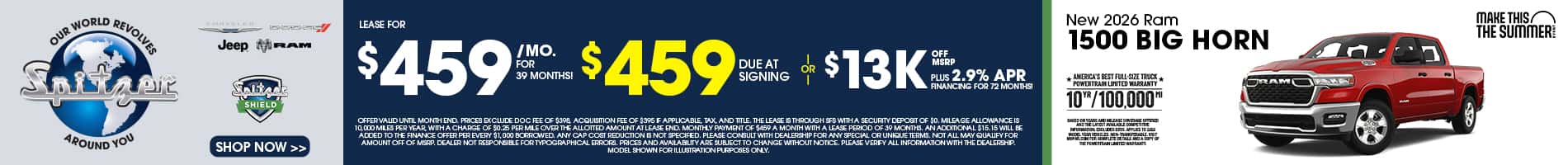 06.2026_2026 Ram 1500_Lease for $459 for 39 mo_$459 due at signing OR $13k off msrp plus 2.9% for 72 mo