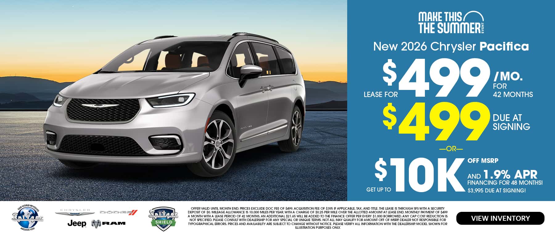 06.2026_2026 Chrysler Pacifica_Lease for $499 for 42 mo OR $10k off msrp AND 1.9% for 48 mo