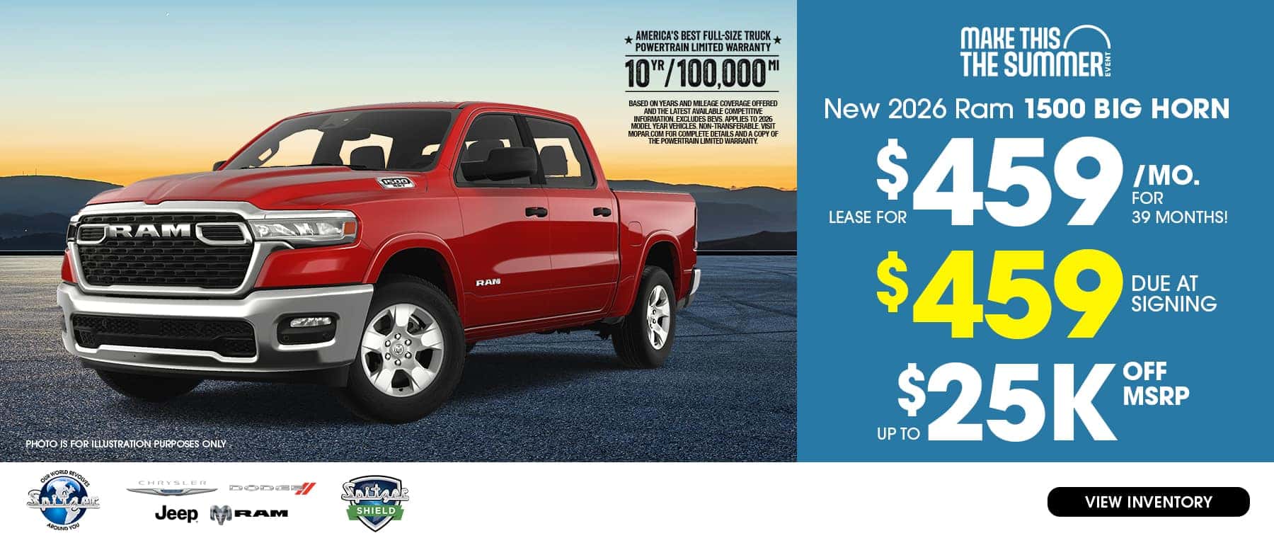 07.2026_2026 Ram 1500_Lease for $459 for 36 mo OR up to $25k off msrp