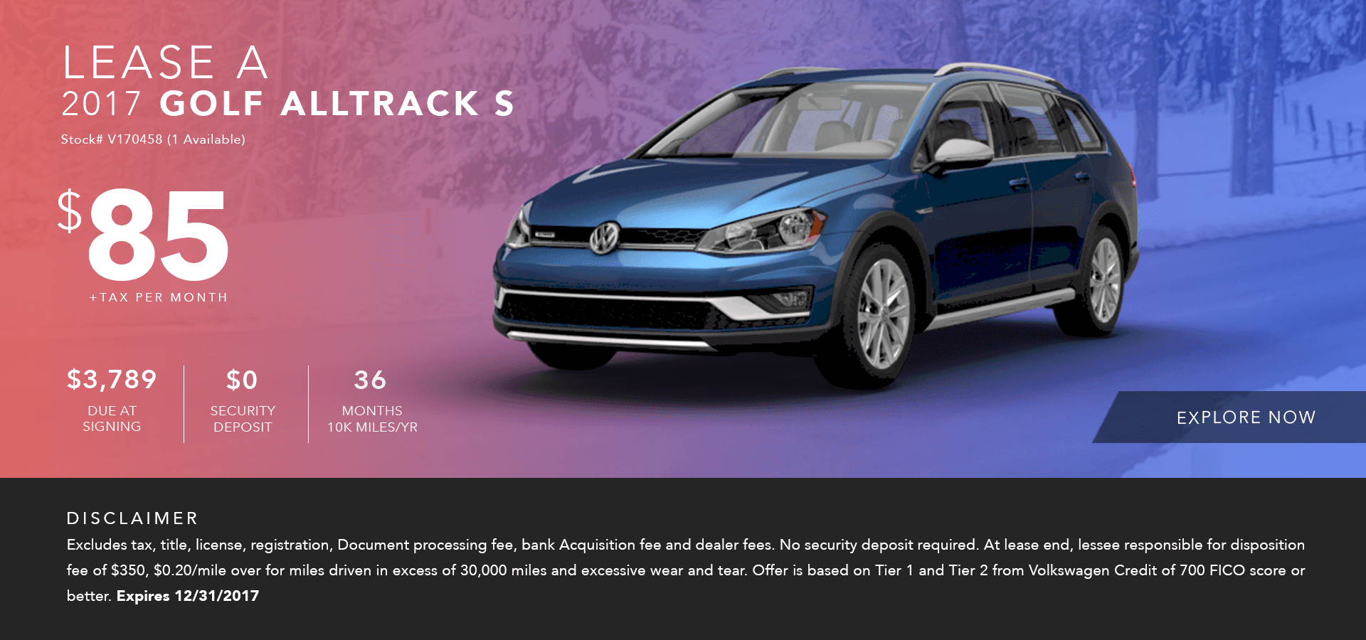 Current New Volkswagen Specials Offers | Stevens Creek Volkswagen