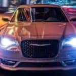 chrysler driving on road