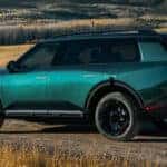 Kia Telluride in green blue color
