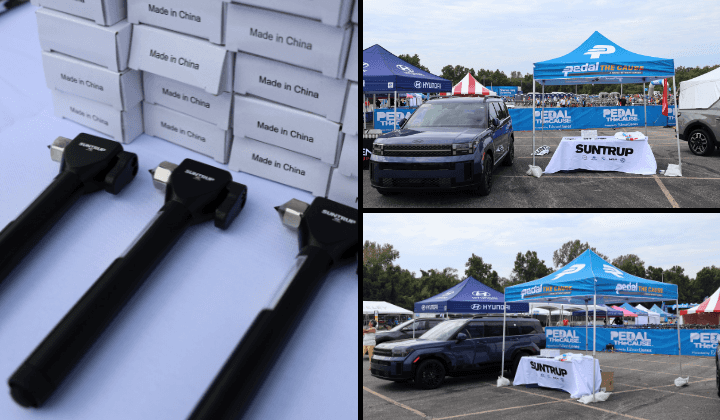 Suntrup team at the community event