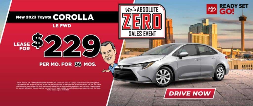 New 2023 Toyota Corolla LE FWD