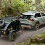 Rav4 towing in forest