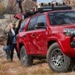 Red 2020 Toyota 4Runner Venture Special Edition shown in Barcelona Red Metallic