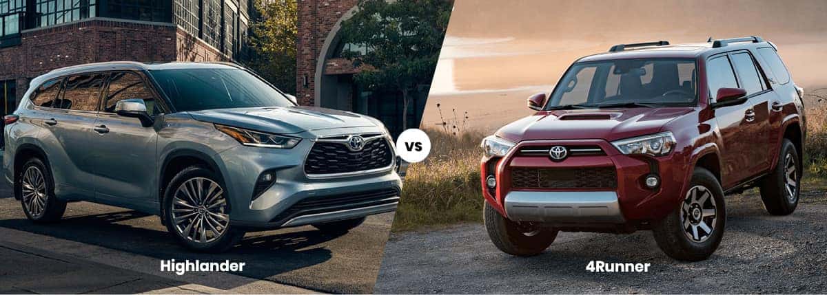 2021 Toyota Highlander vs Toyota 4Runner | Price, MPG, Dimensions | SUVs