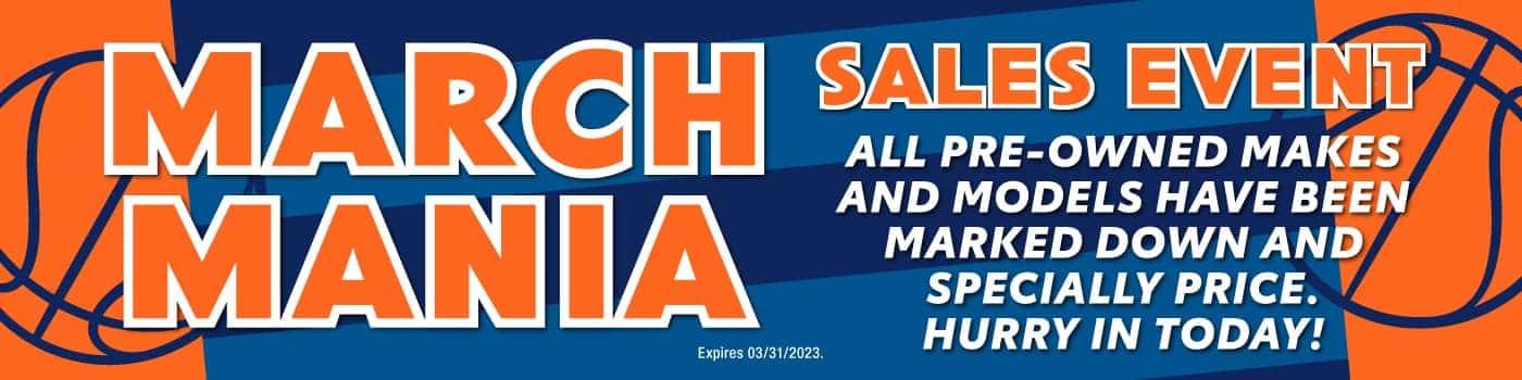 March Mania Sales Event