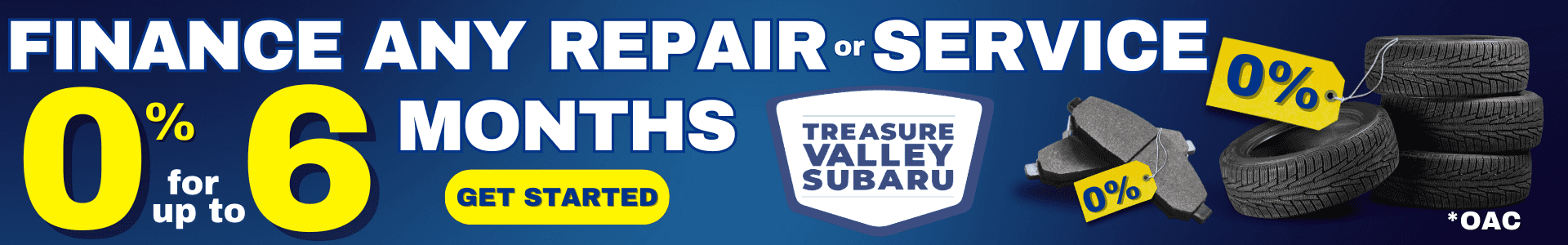 Service Financing at Treasure Valley Subaru
