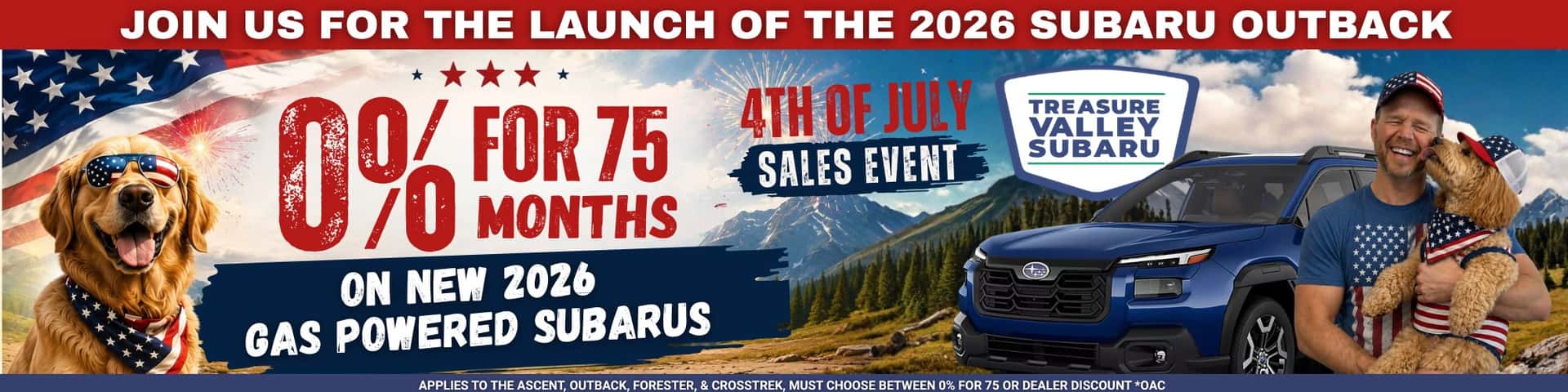 0% for 75 homepage july