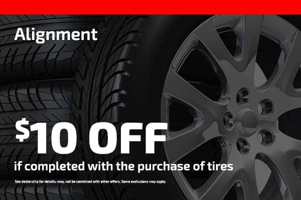 $10 off alignment