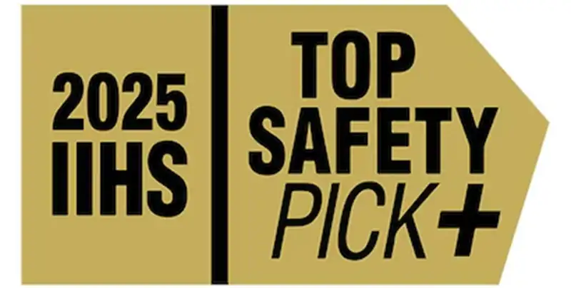 IIHS Top Safety Pick Plus 2025
