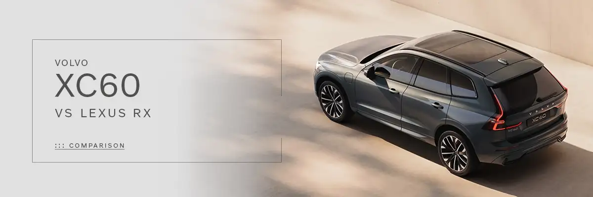 Volvo XC60 vs Lexus RX Comparison at Volvo Cars Cincinnati