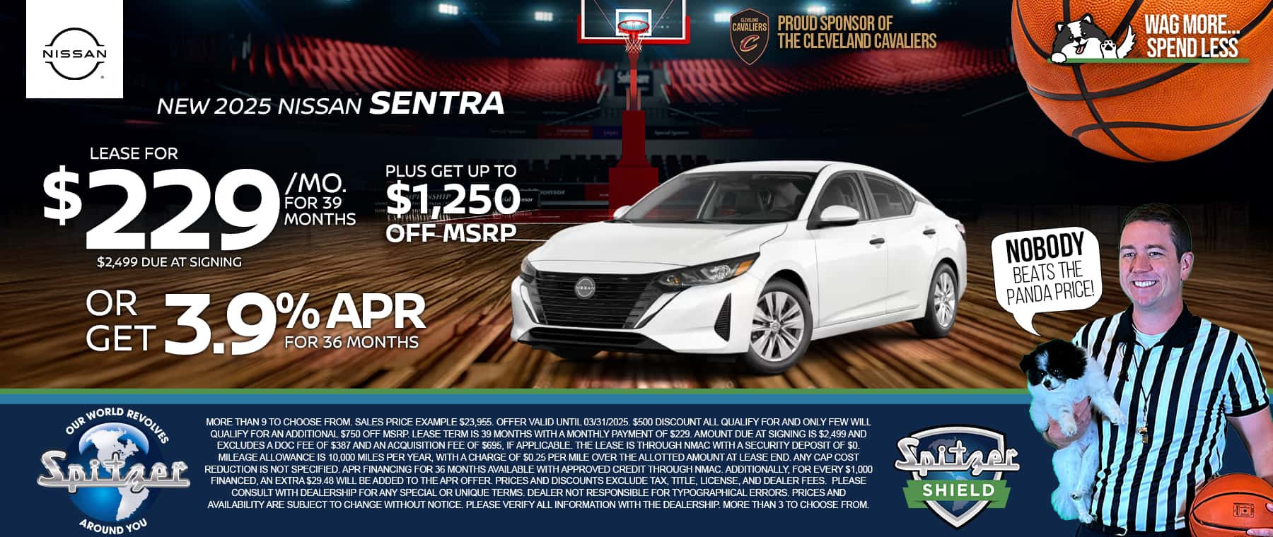 03.2025_Carrera_ Lease a New 2025 Nissan Sentra for $229 a Month for 39 Months PLUS Get up to 1,250 off MSRP! Or Get 3.9% APR Financing for 36 Months!