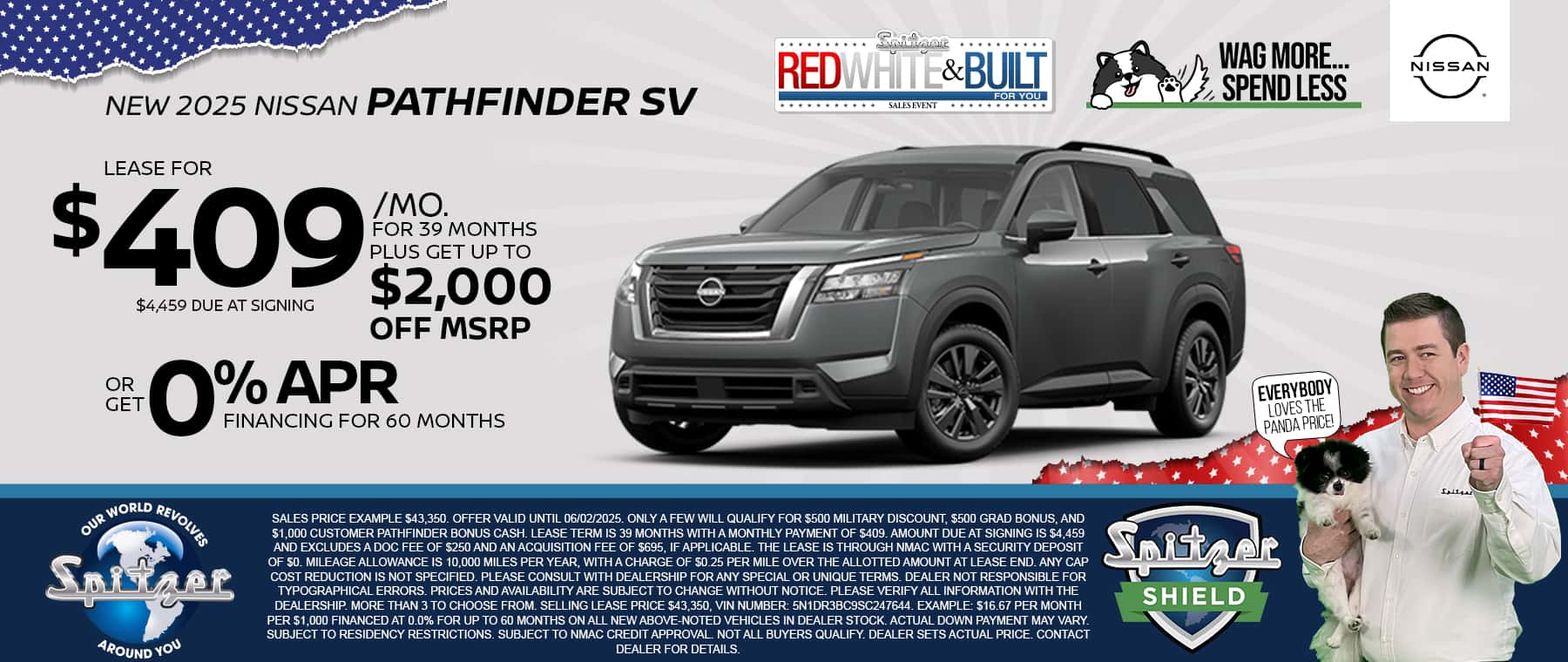 05.2025_Carrera_Lease a New 2025 Nissan Pathfinder SV for $409/mo!