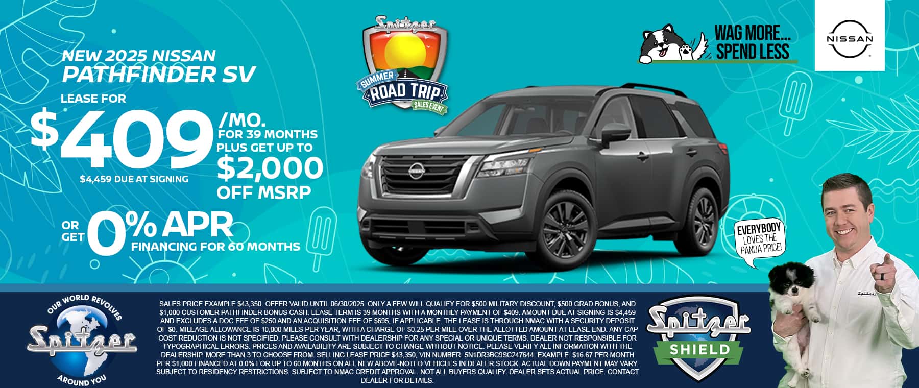 06.2025_Carrera_Lease a New 2025 Nissan Pathfinder SV for $409/mo!