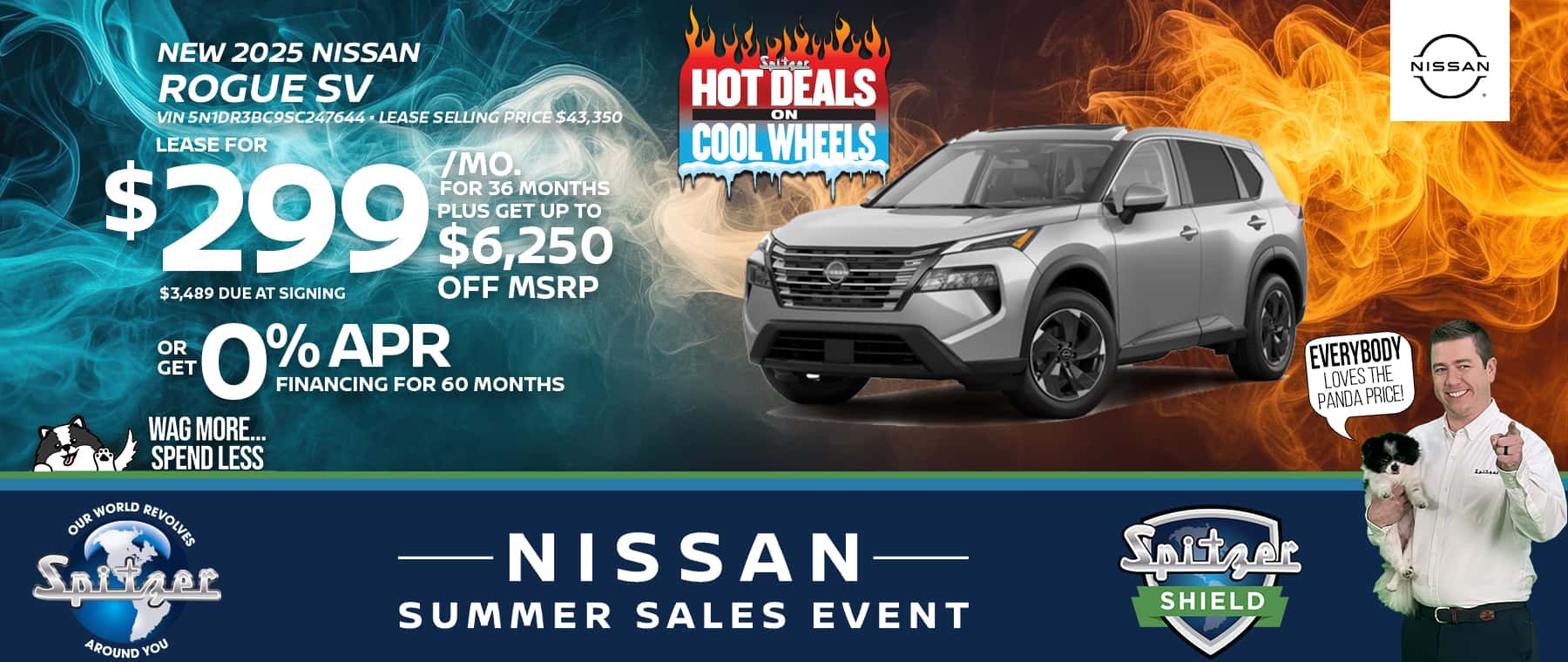 07.2025_Carrera_Lease a New 2025 Nissan Rogue SV for $299/mo!