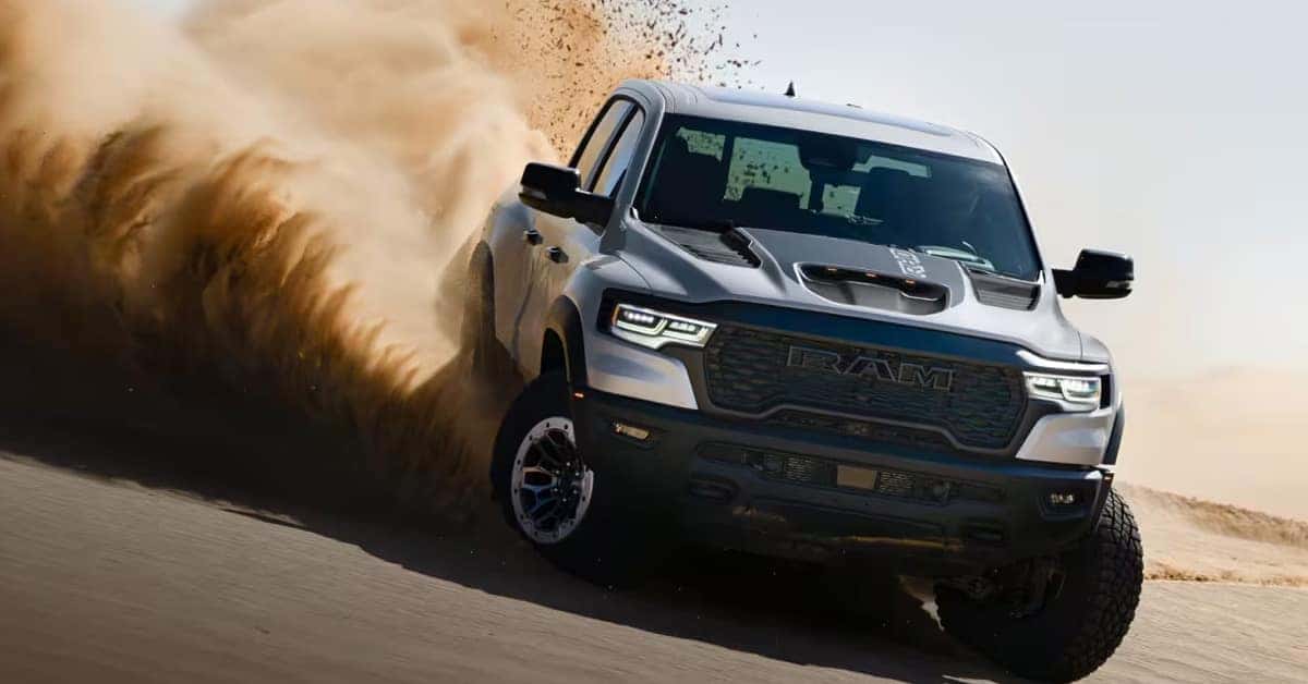 2026 RAM 1500 Drifting on Sand