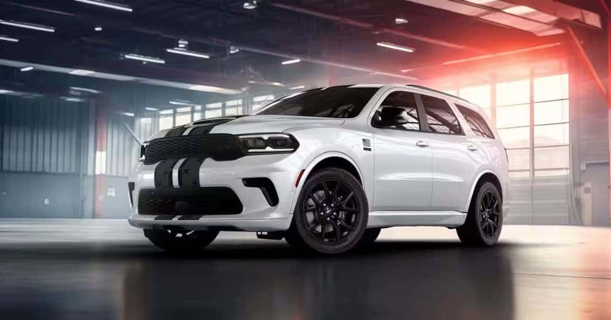 A white 2026 Dodge Durango
