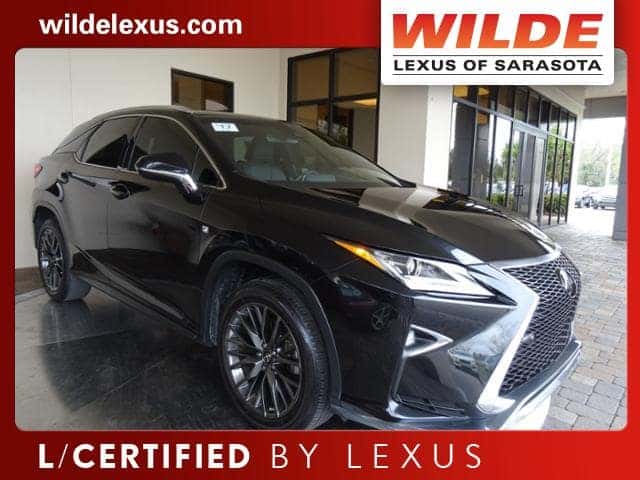 Used Car Of The Week Certified Used 2017 Lexus Rx 350 F Sport Wilde Lexus Sarasota