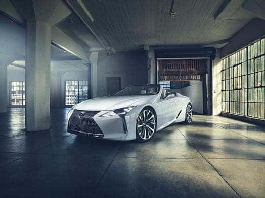 Lexus debuts LC Convertible Concept