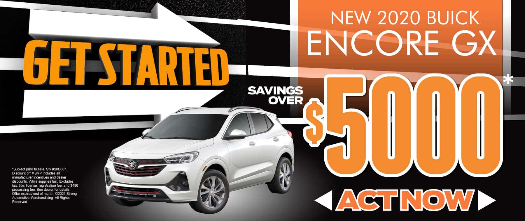 New 2020 Buick Encore - $5000 off - act now
