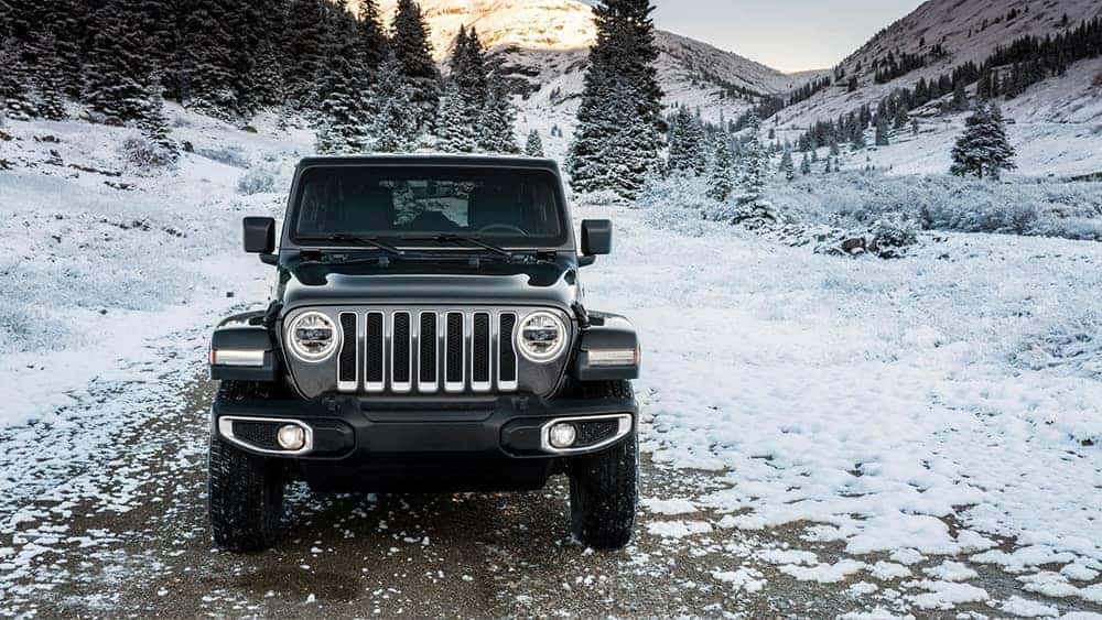 2018 Jeep Wrangler In Snow