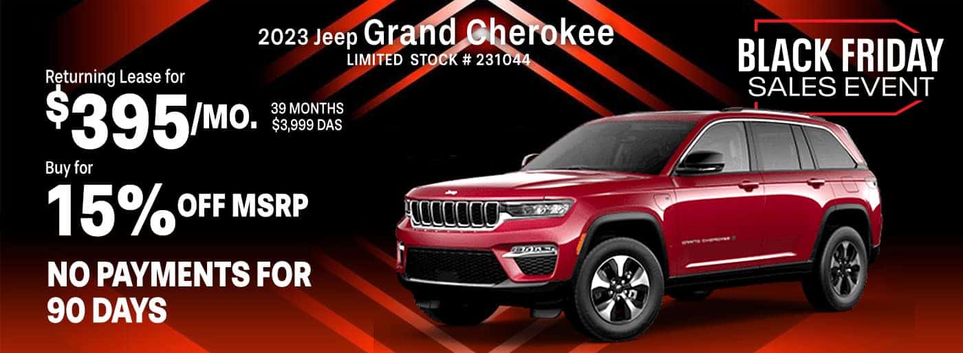 CDJR-Grand Cherokee 2 or 3 Row-11 23 R
