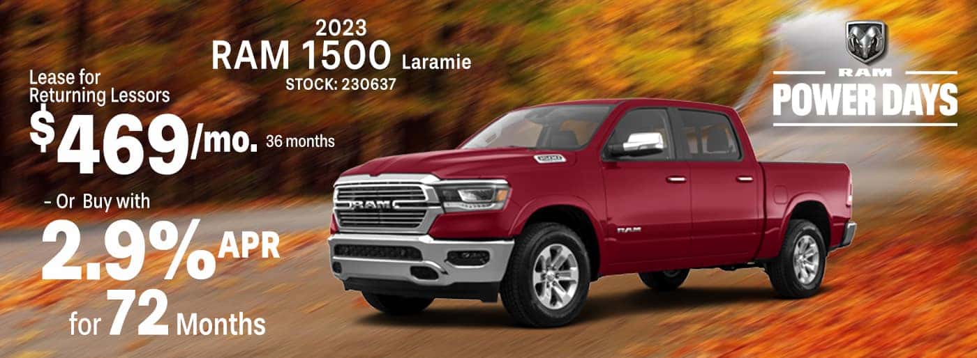 RAM Power Days 2023 RAM 1500 Laramie